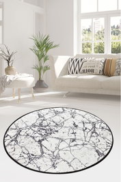 Conceptum Alfombra Marble - White 140 cm